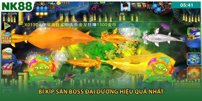 Bí kíp săn boss đại dương hiệu quả nhất